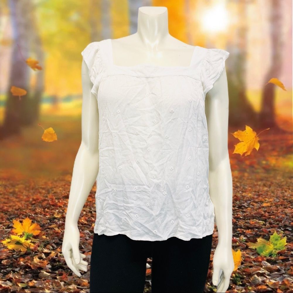 Where Universal Thread Eyelet Embroidered Blouse - image 6